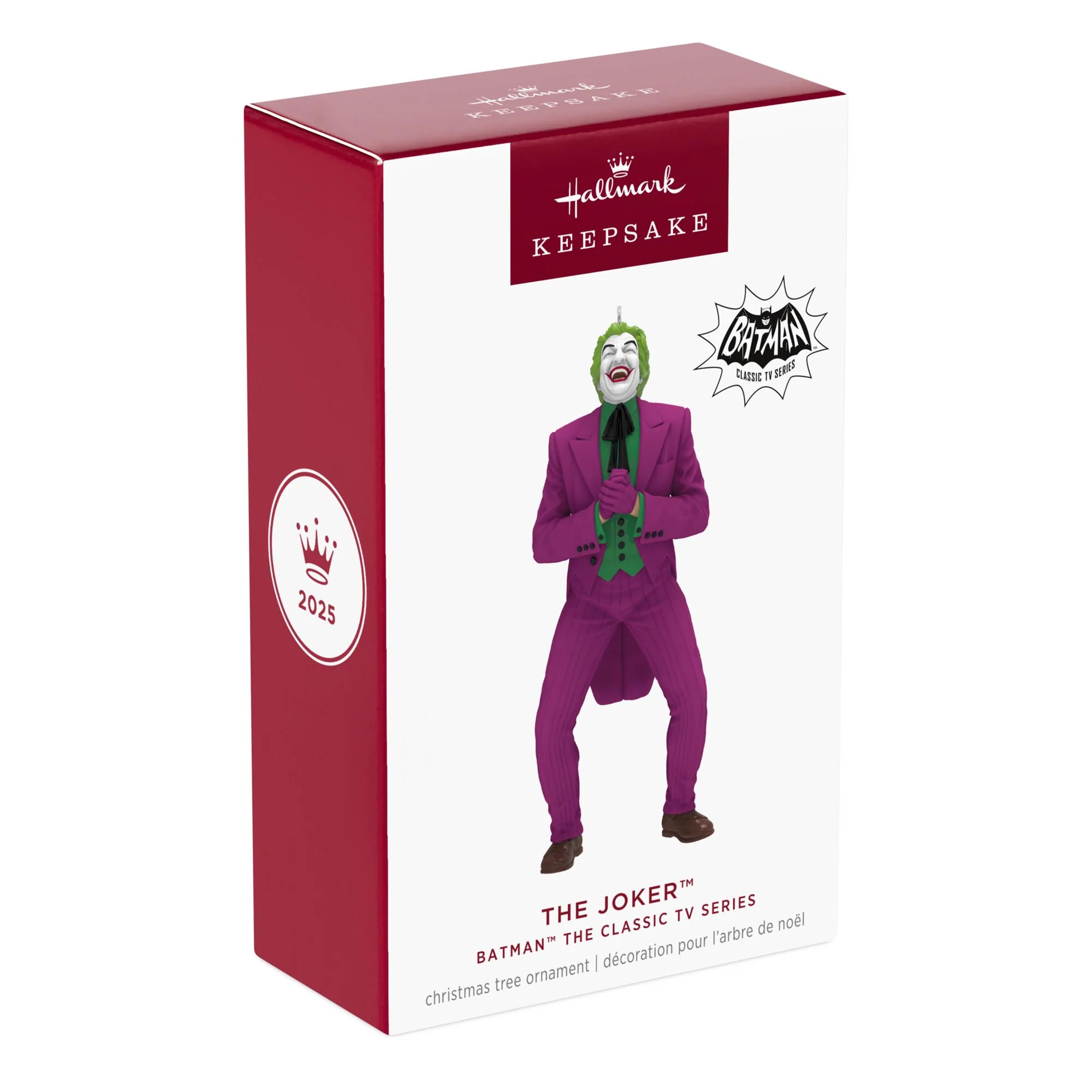 DC Batman™ The Classic TV Series, The Joker™ — 2025 Hallmark Keepsake Christmas Ornament - Image 6