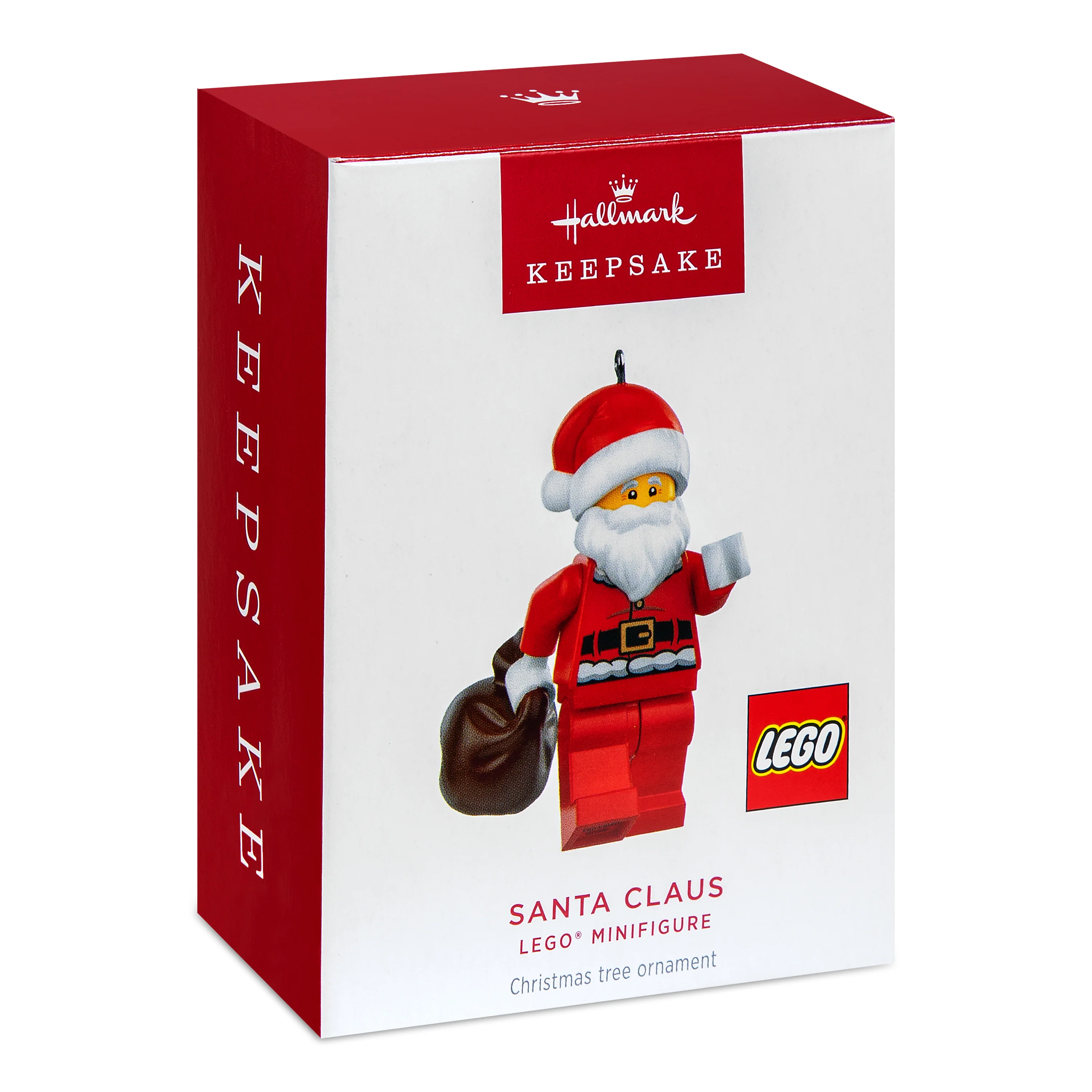 Collectable LEGO® Keepsake Christmas - Jolly Santa Ornament — 2026 Hallmark Keepsake Ornament - Image 5