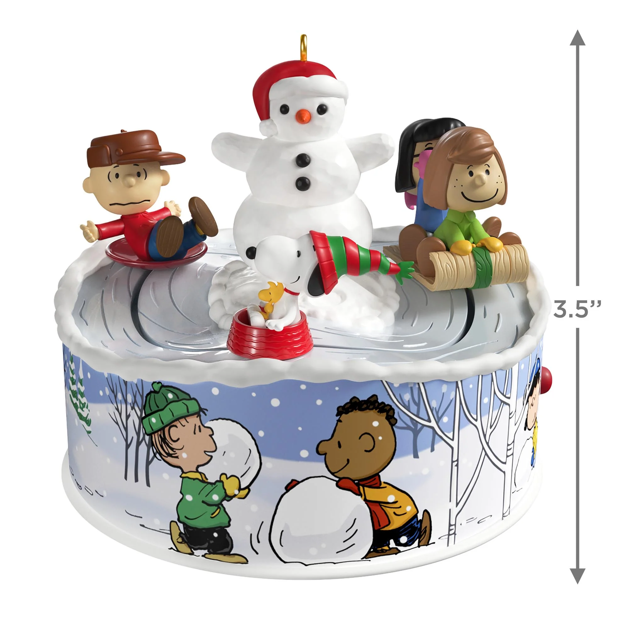 Peanuts® Let's Go Sledding! — 2025 Hallmark Keepsake Christmas Ornament - Image 6