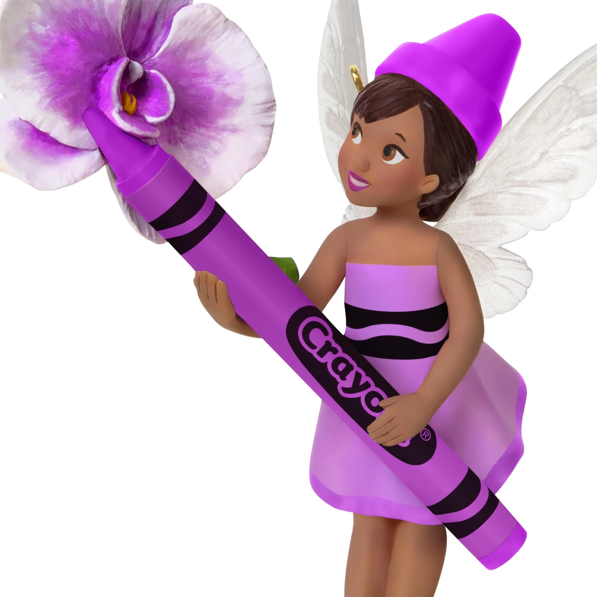 Crayola®, Orchid Fairy — 2025 Hallmark Keepsake Christmas Ornament - Image 4