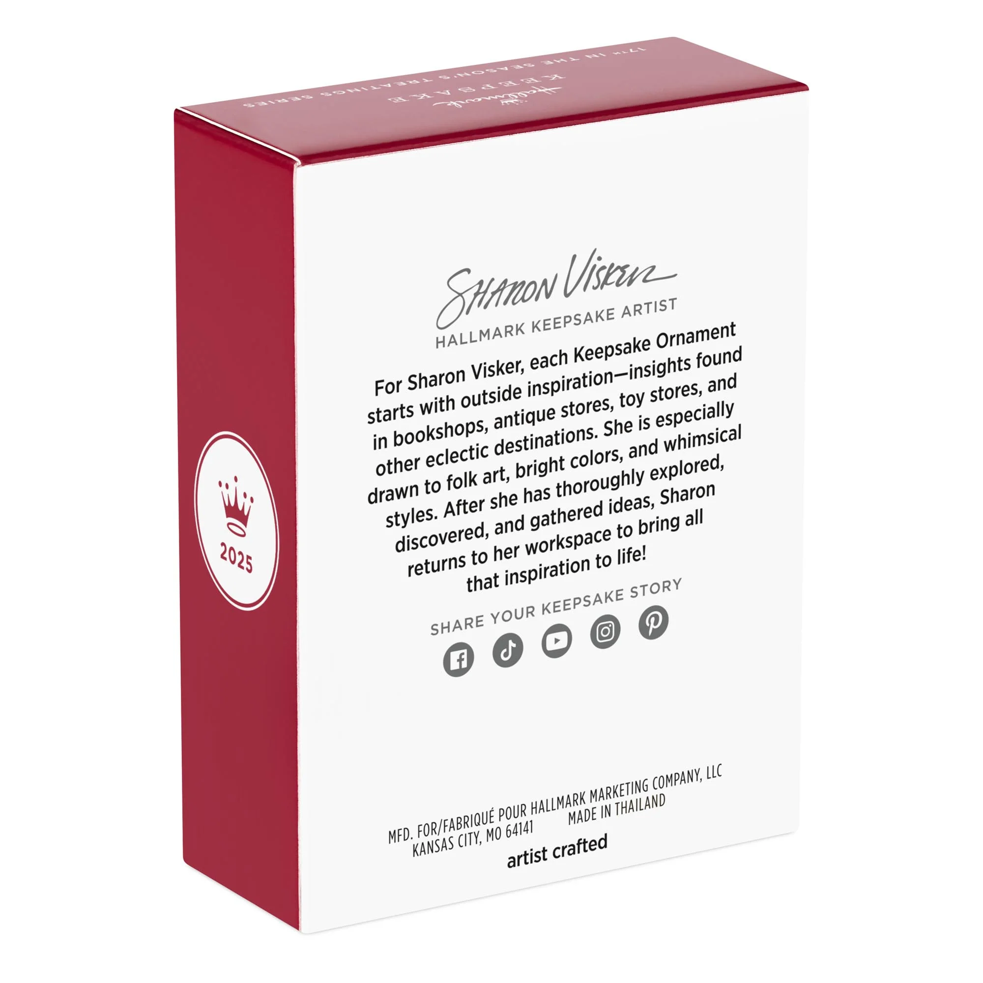 Season's Treatings, 17th in the Series — 2025 Hallmark Keepsake Christmas Ornament - Image 8
