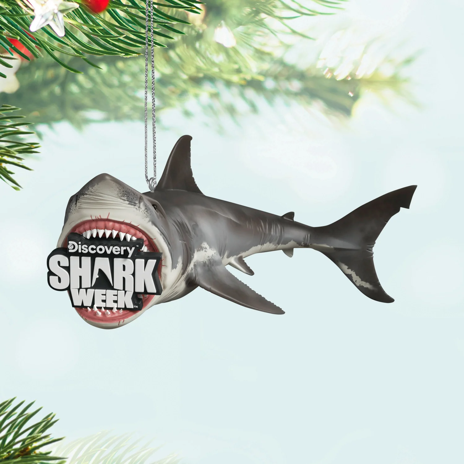 Discovery™ Shark Week™ — 2025 Hallmark Keepsake Christmas Ornament - Image 2