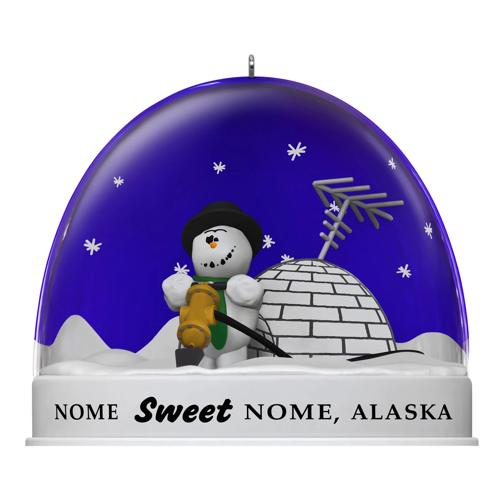 Disney and Pixar Knick Knack, Snow Globe Escape Plan — 2025 Hallmark Keepsake Christmas Ornament