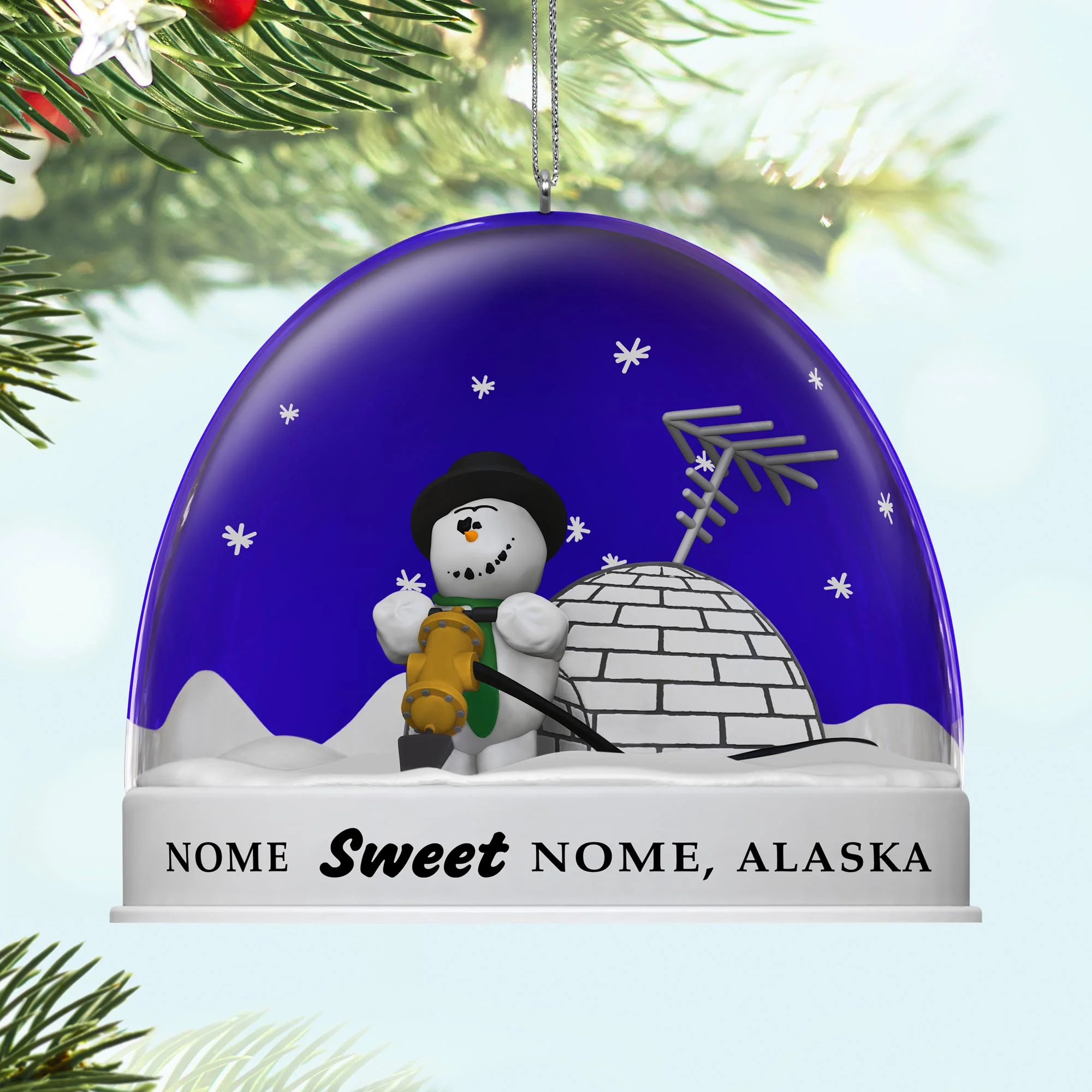 Disney and Pixar Knick Knack, Snow Globe Escape Plan — 2025 Hallmark Keepsake Christmas Ornament - Image 2