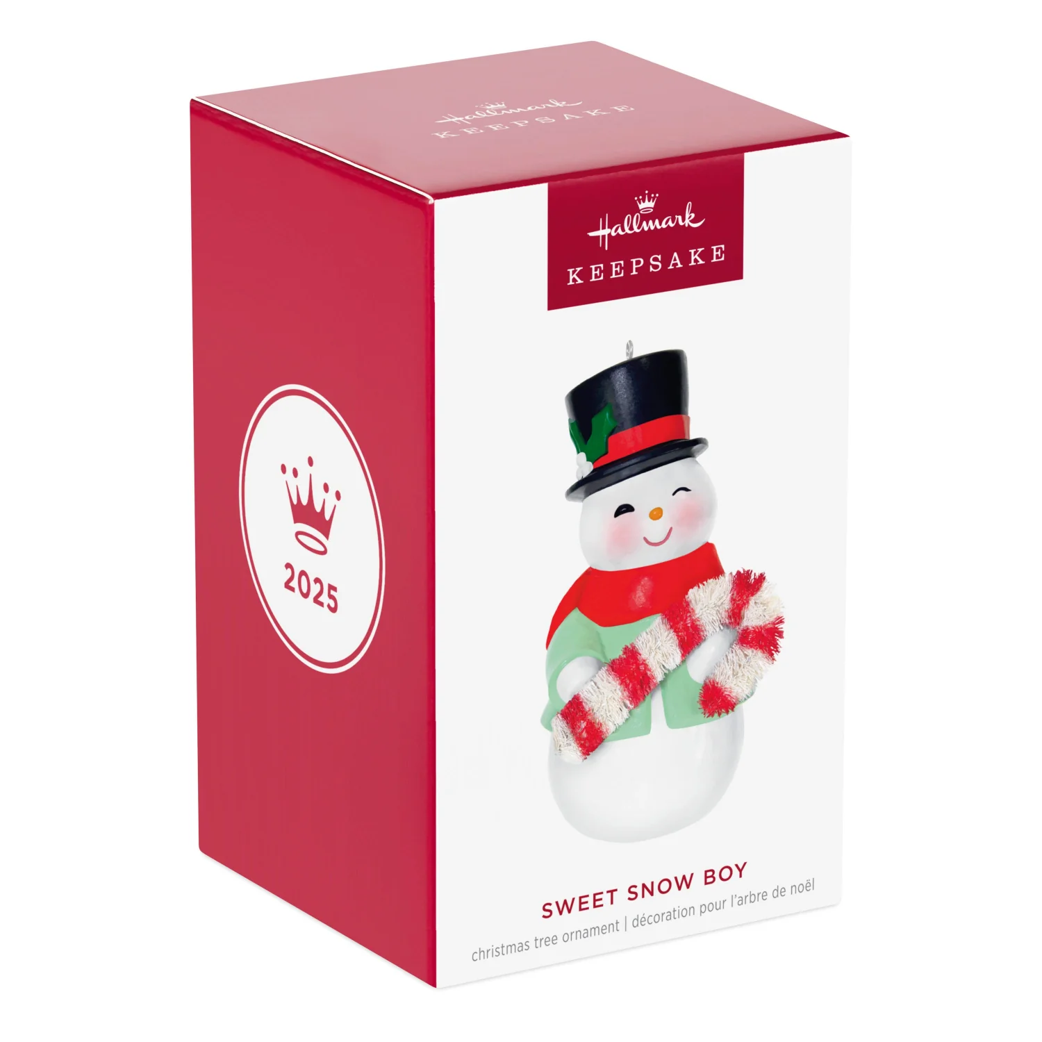 Sweet Snow Boy — 2025 Hallmark Keepsake Christmas Ornament - Image 7