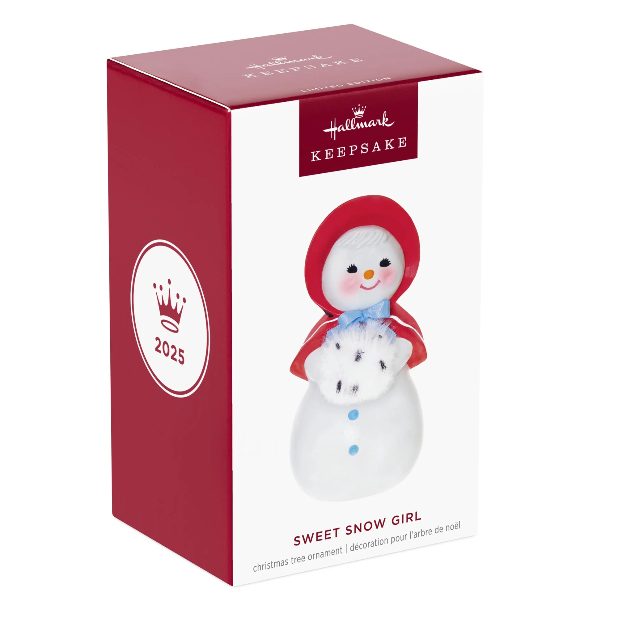 Sweet Snow Girl — 2025 Hallmark Keepsake Christmas Ornament - Image 7