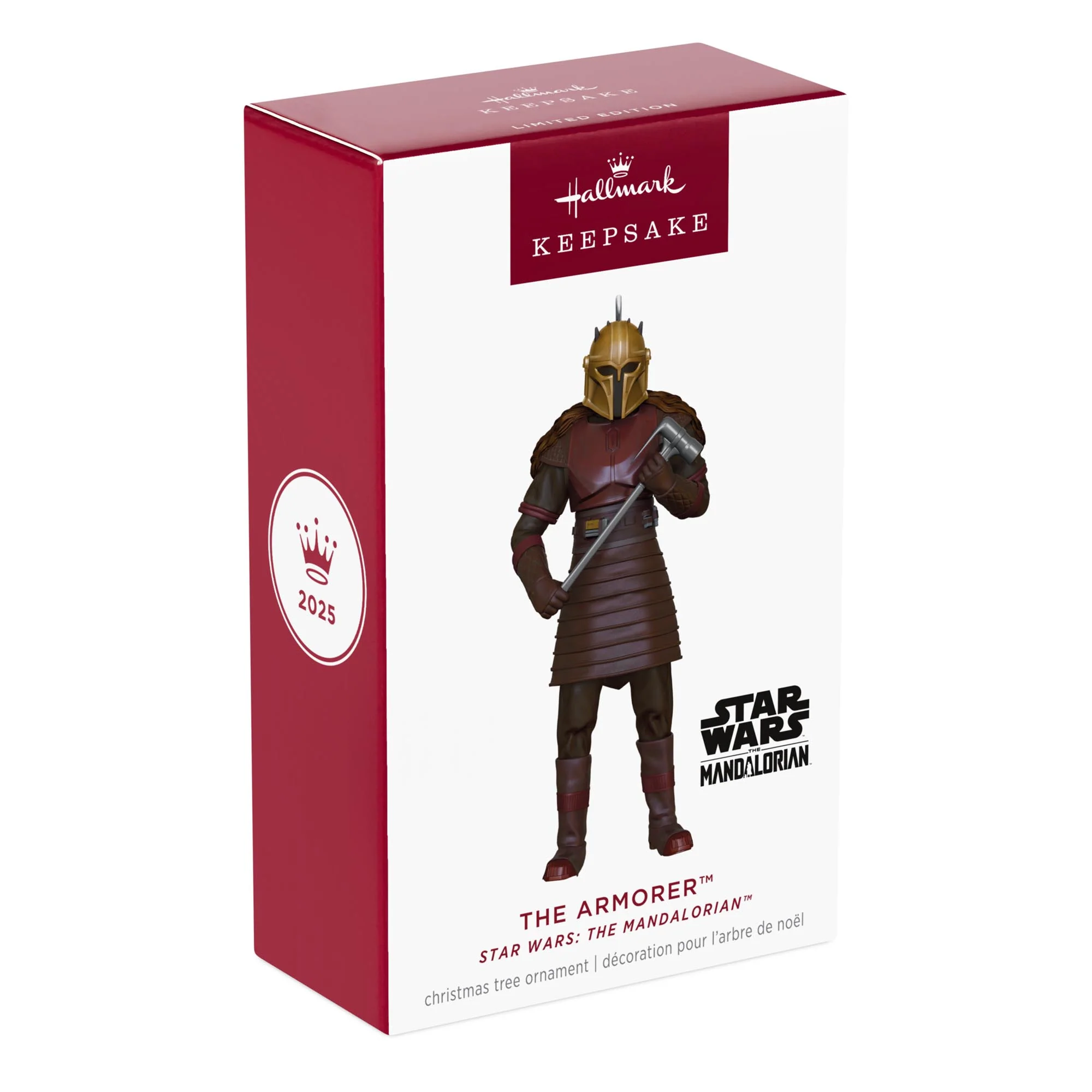 Star Wars™: The Mandalorian, The Armorer — 2025 Hallmark Keepsake Christmas Ornament - Image 7