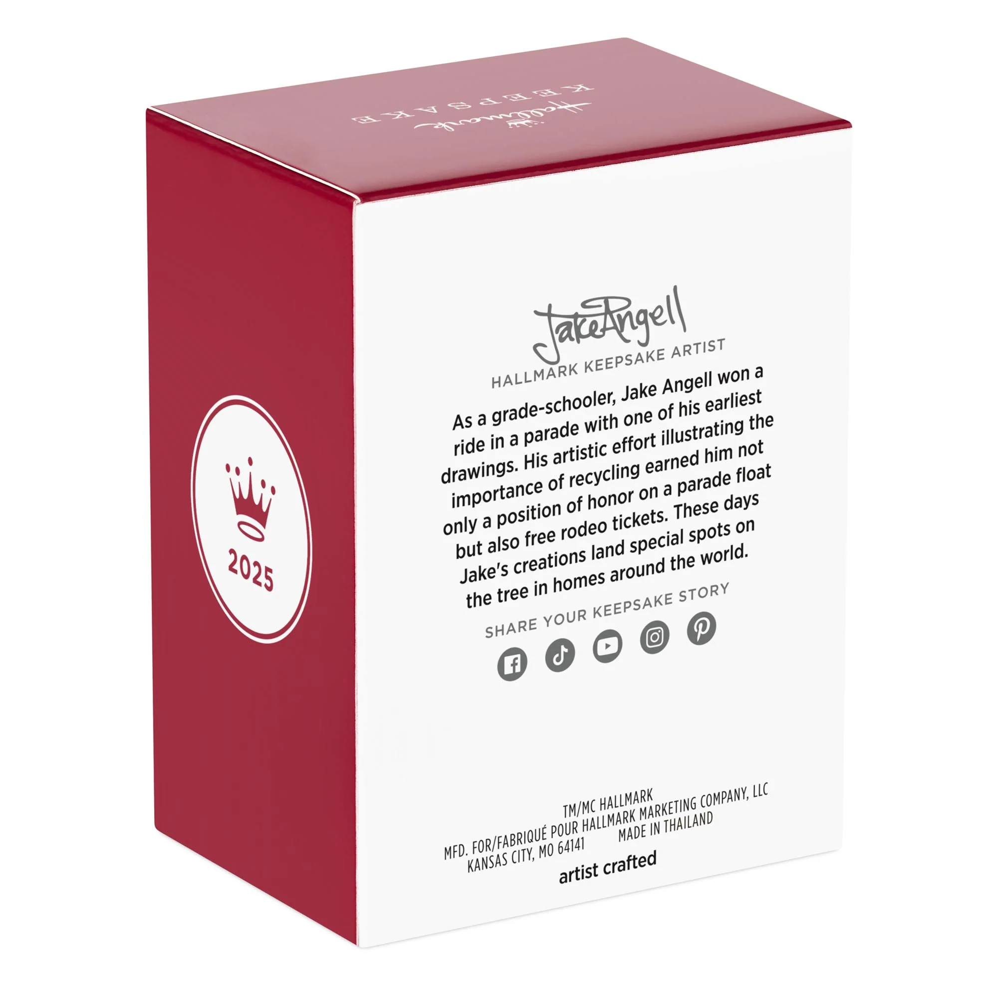 My Little Pony®, Retro Twister® "Right Hoof Red" — 2025 Hallmark Keepsake Christmas Ornament - Image 8