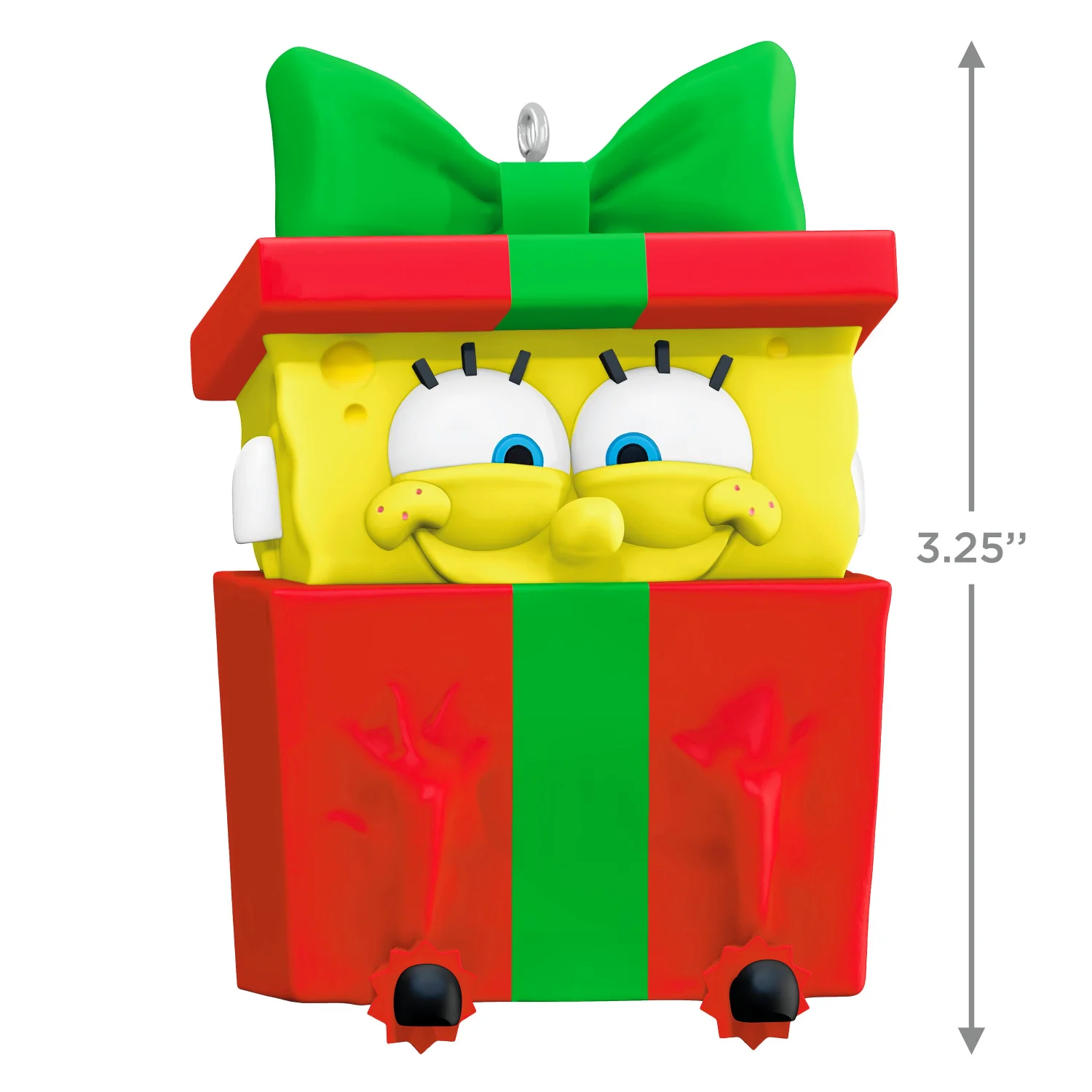 SpongeBob SquarePants, Sponge-boxed for Christmas — 2025 Hallmark Keepsake Christmas Ornament - Image 6