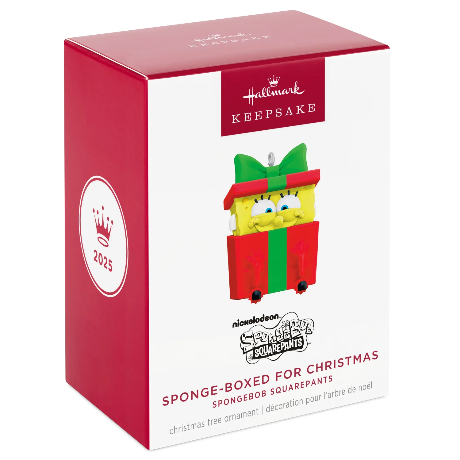 SpongeBob SquarePants, Sponge-boxed for Christmas — 2025 Hallmark Keepsake Christmas Ornament - Image 7