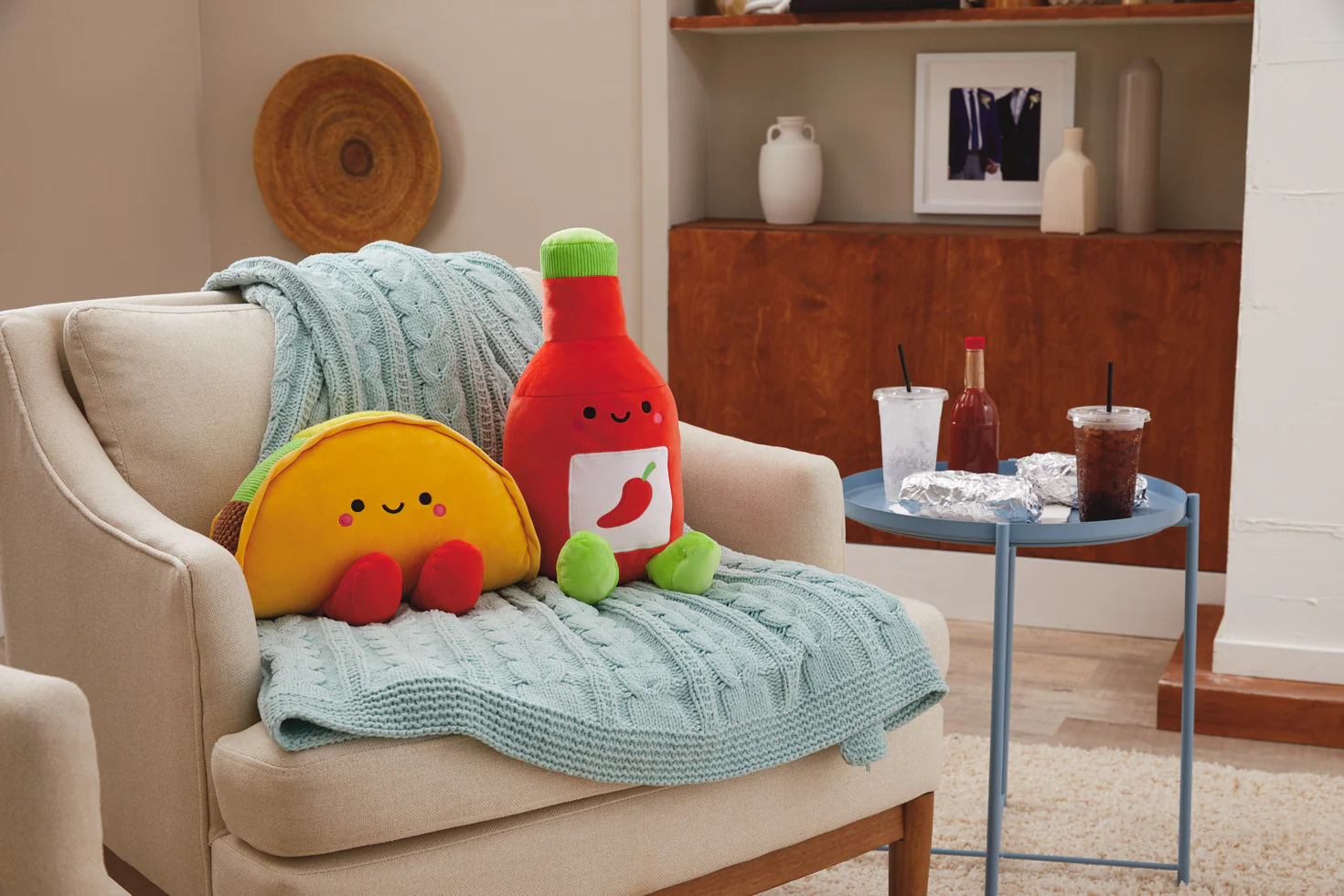 Taco and Hot Sauce Magnetic Plush (Extra Large) – Better Together - Image 4