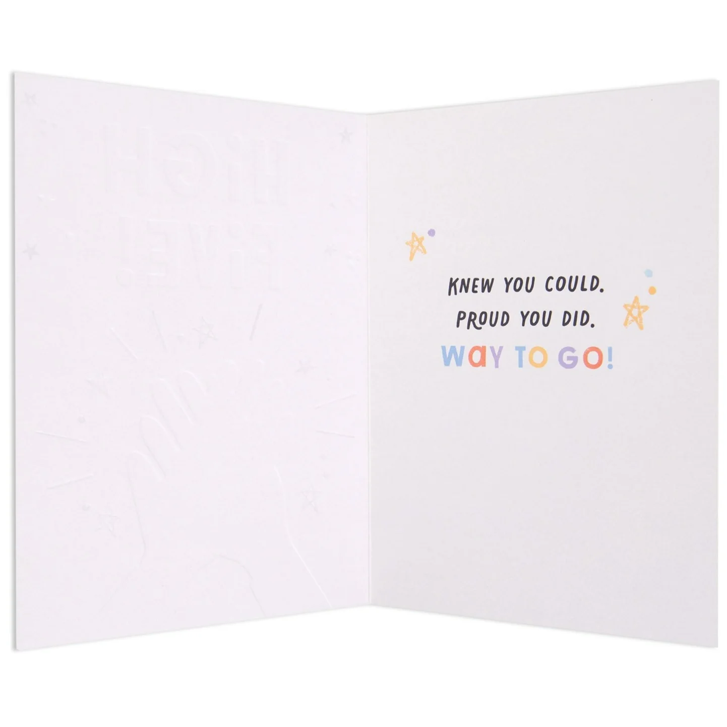 Little World Changers Congratulations Card for Kids - High Five! - Image 2