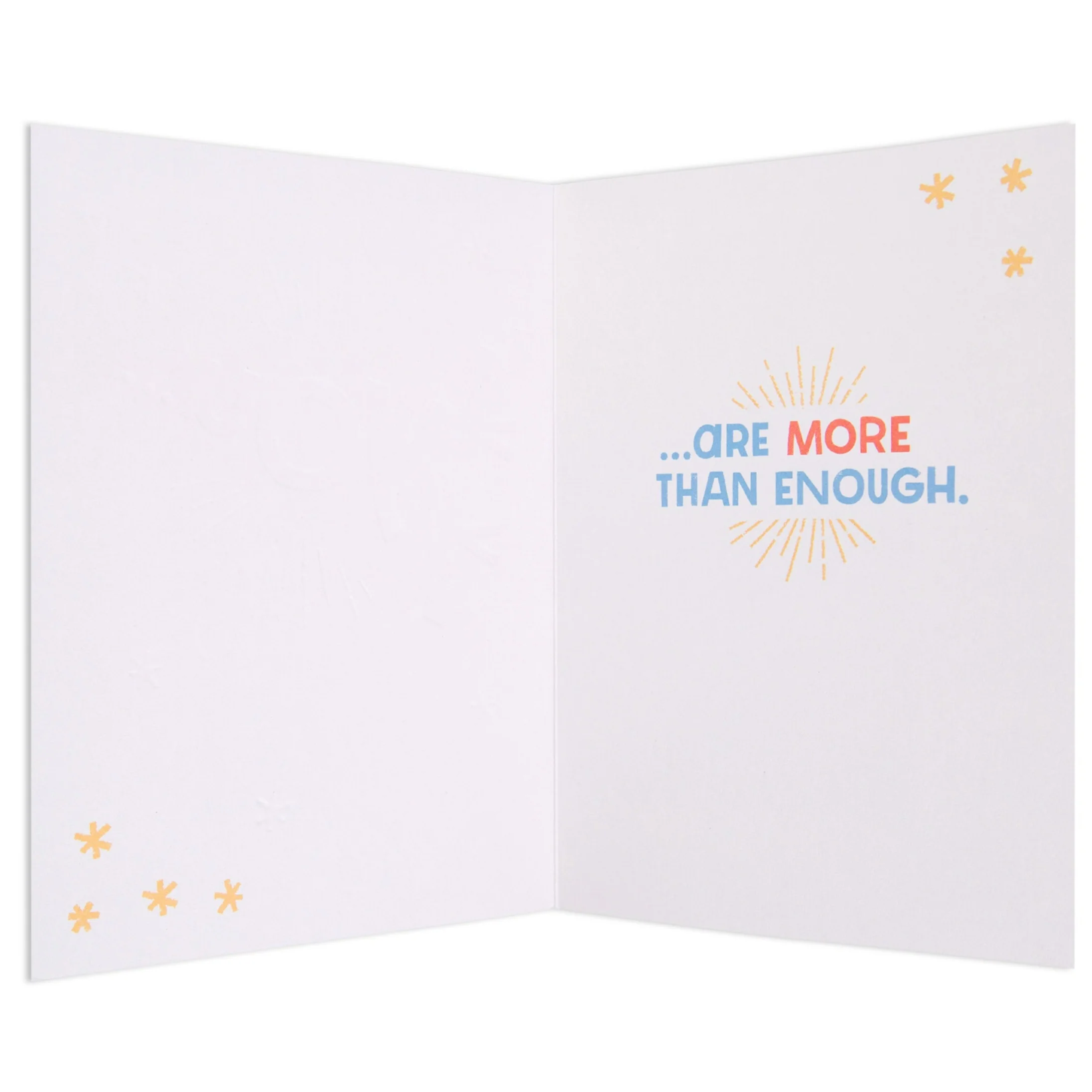 Little World Changers Support and Encouragement Card for Kids - More Than Enough - Image 2