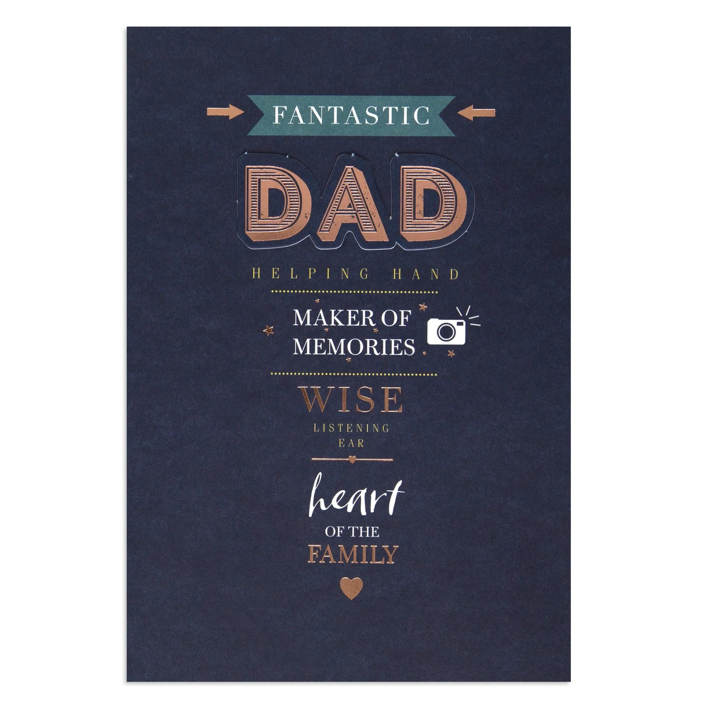 Hallmark Father's Day Card - Fantastic Dad, Maker Of Memories