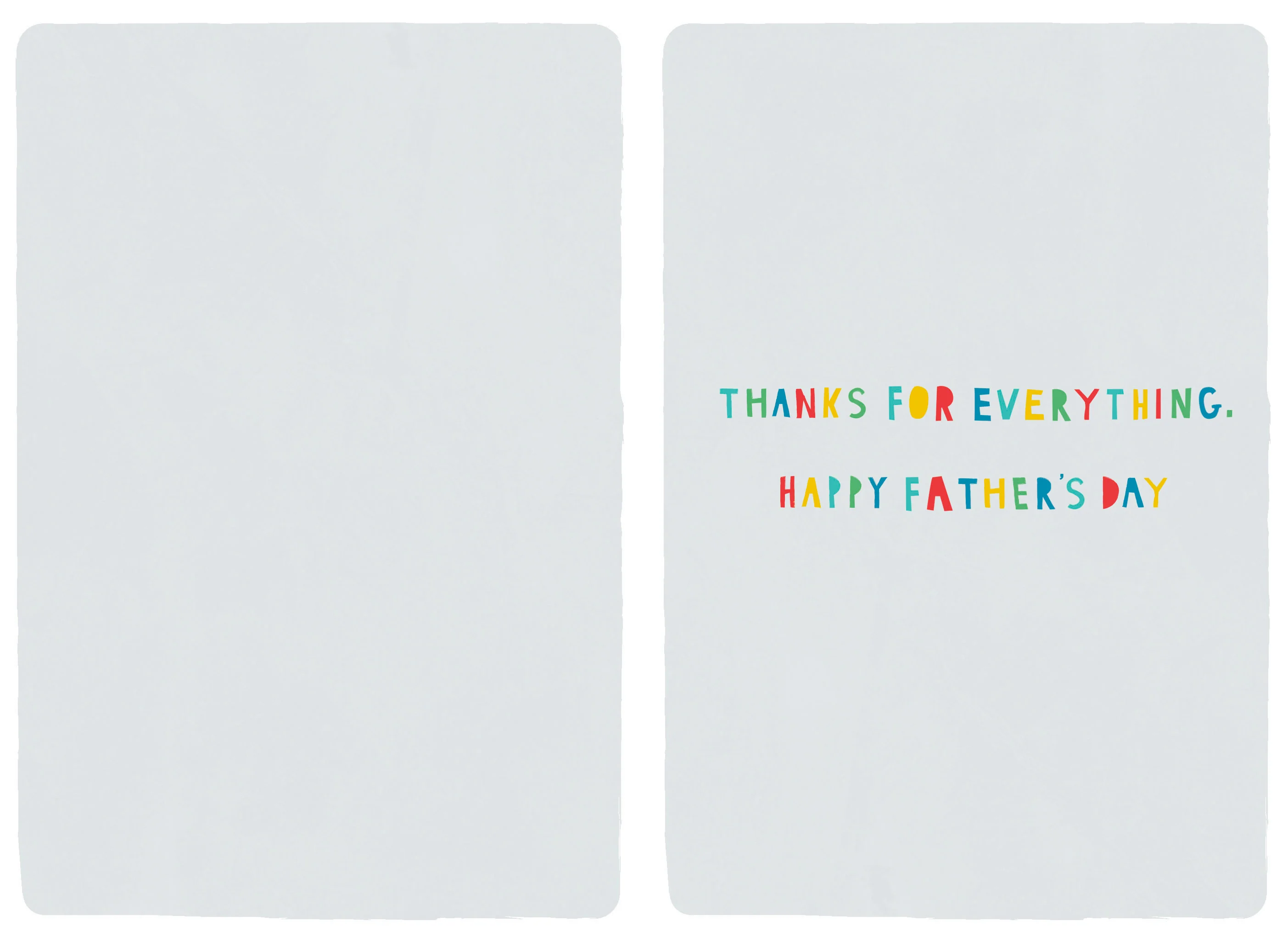 Hallmark Father's Day Card - Rainbow Acceptance - Image 2