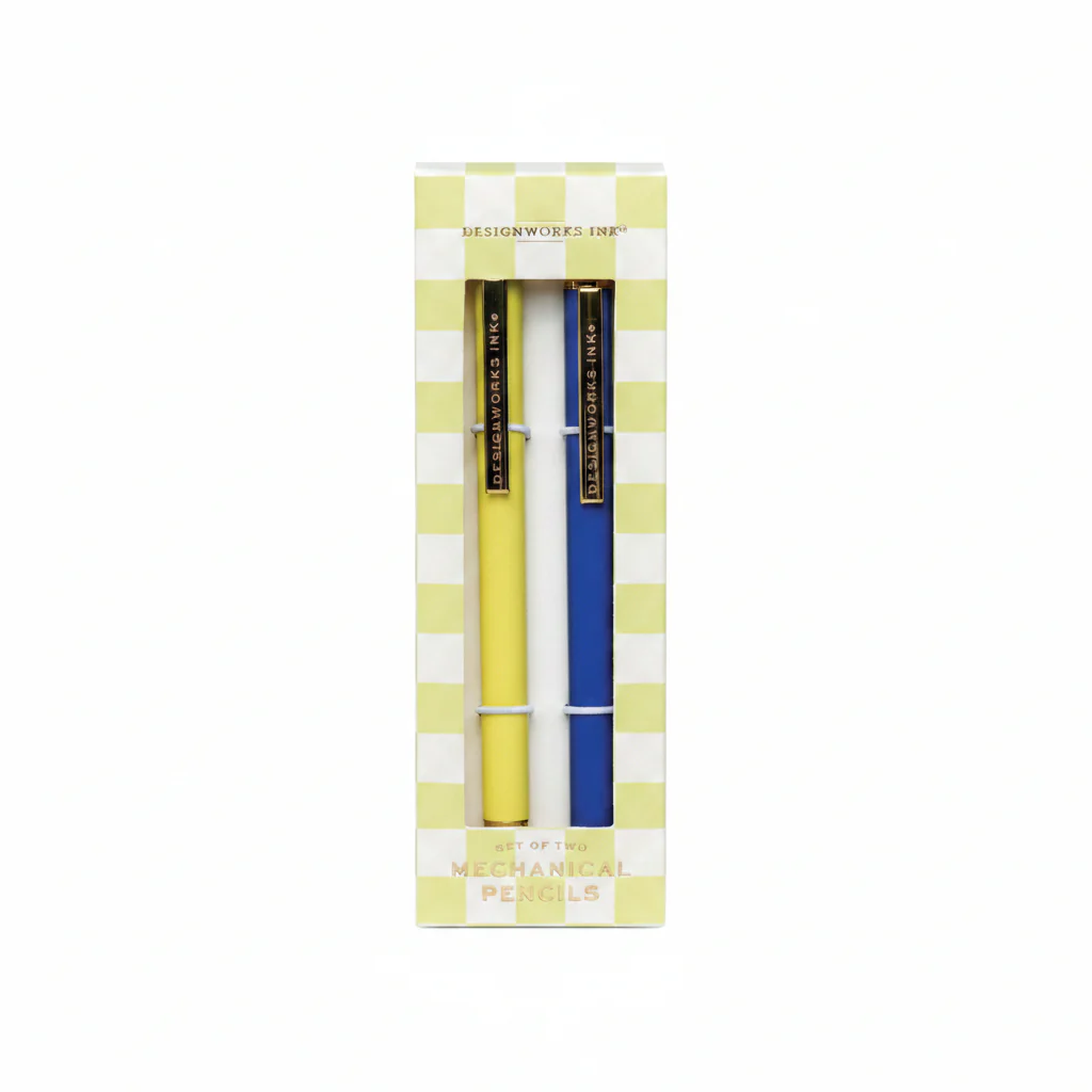 Mechanical Pencils Cobalt & Citron (set of 2)