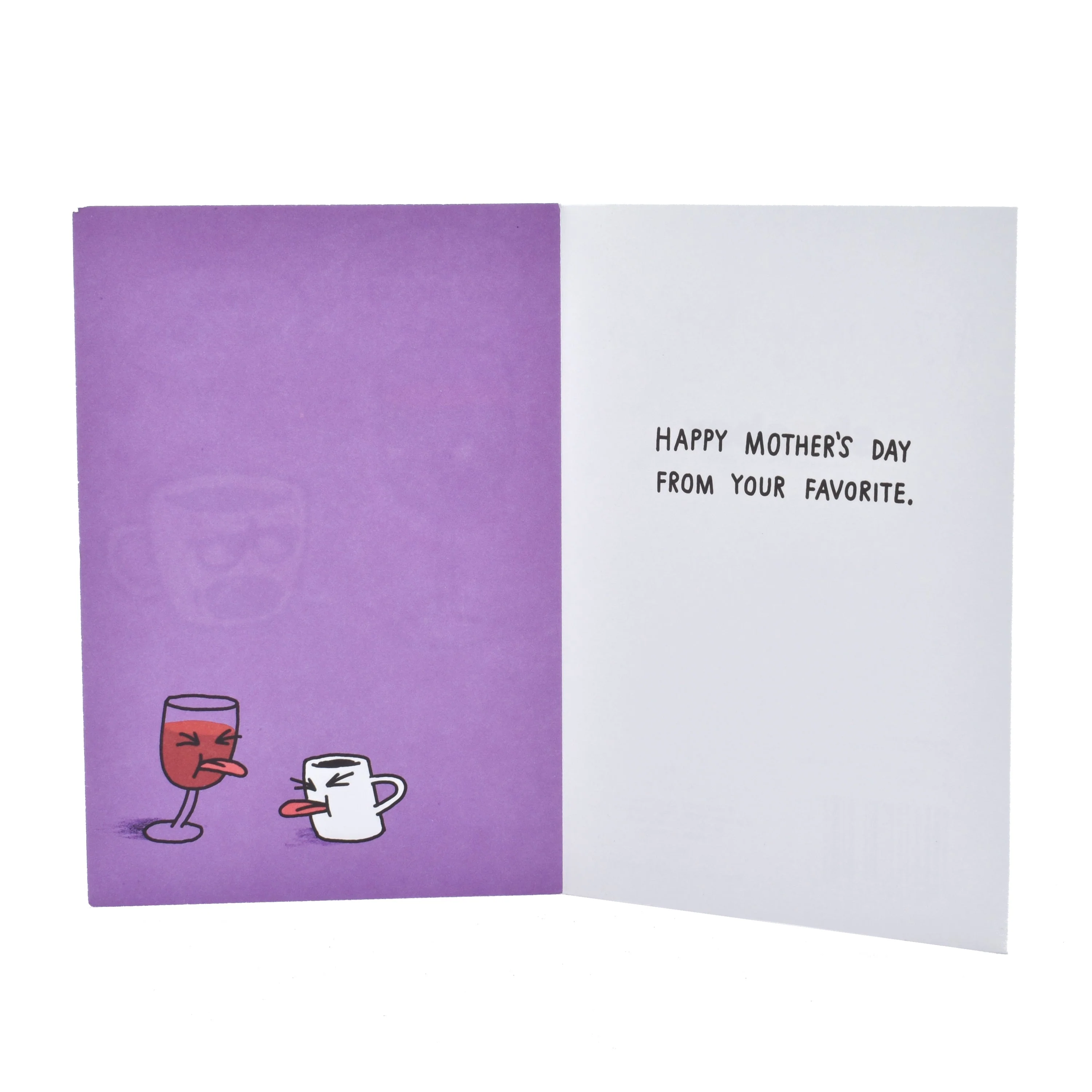 Mother's Day Card - Wine & Coffee - Image 2