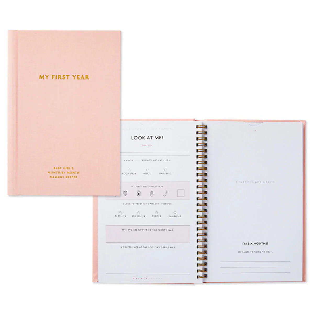 My First Year Baby Book - Pink - Image 2