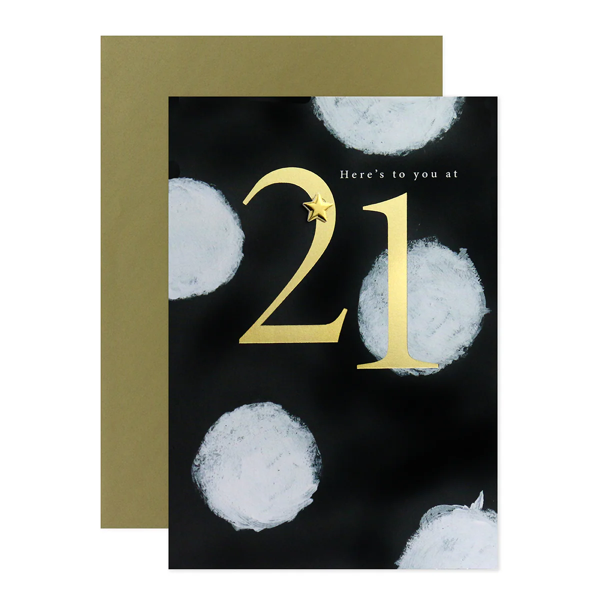 Connections from Hallmark 21st Birthday Card - Gold Foil Numbers - Image 3