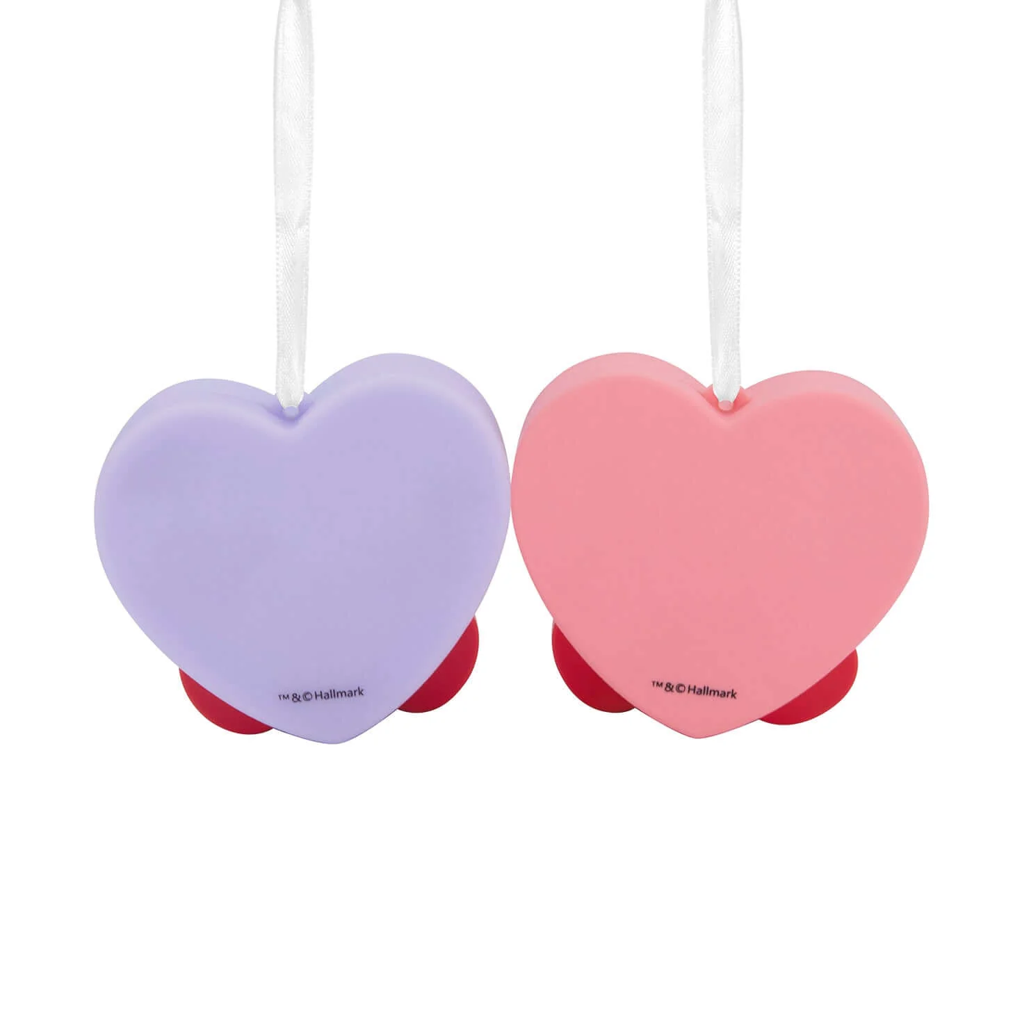 Better Together Candy Hearts, Magnetic, Shatterproof, Set of 2 - Hallmark Christmas Ornaments - Image 3