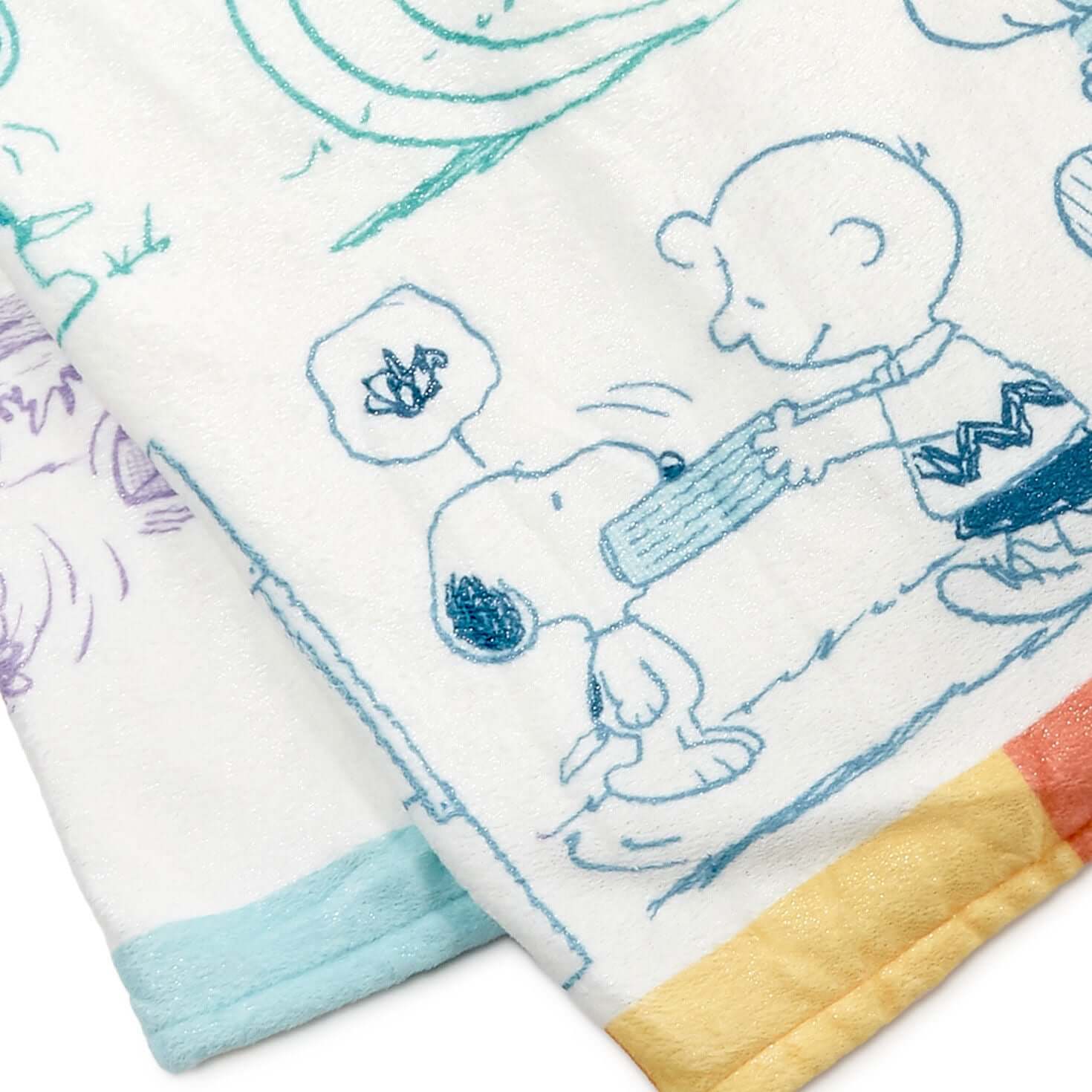 Peanuts® 75th Anniversary Through the Years Plush Throw Blanket, 60x52 - Image 6