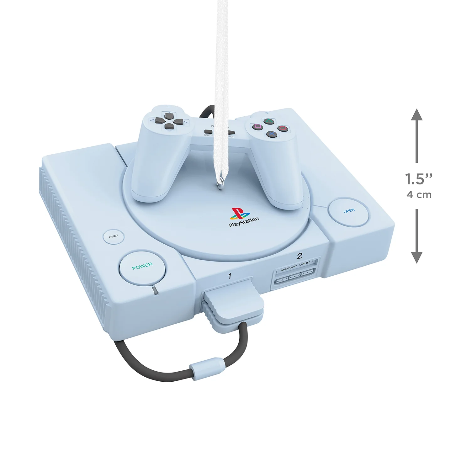 PlayStation™ Console With Light and Sound — 2026 Hallmark Keepsake Christmas Ornament - Image 6
