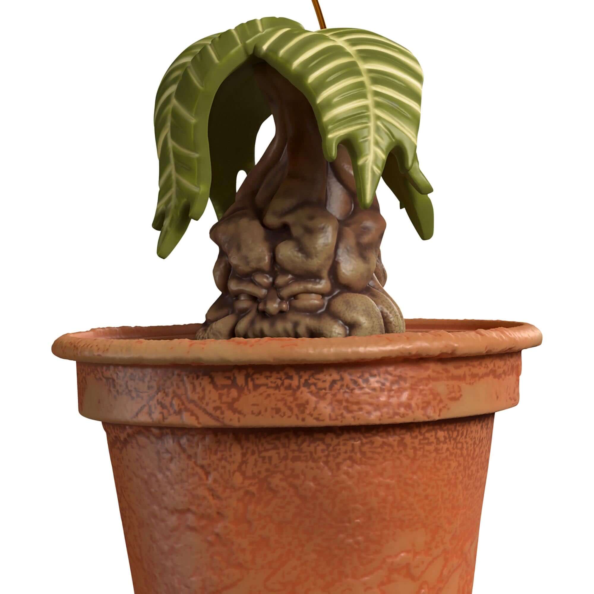Harry Potter™ Mandrake™ With Sound — 2025 Hallmark Keepsake Christmas Ornament - Image 4