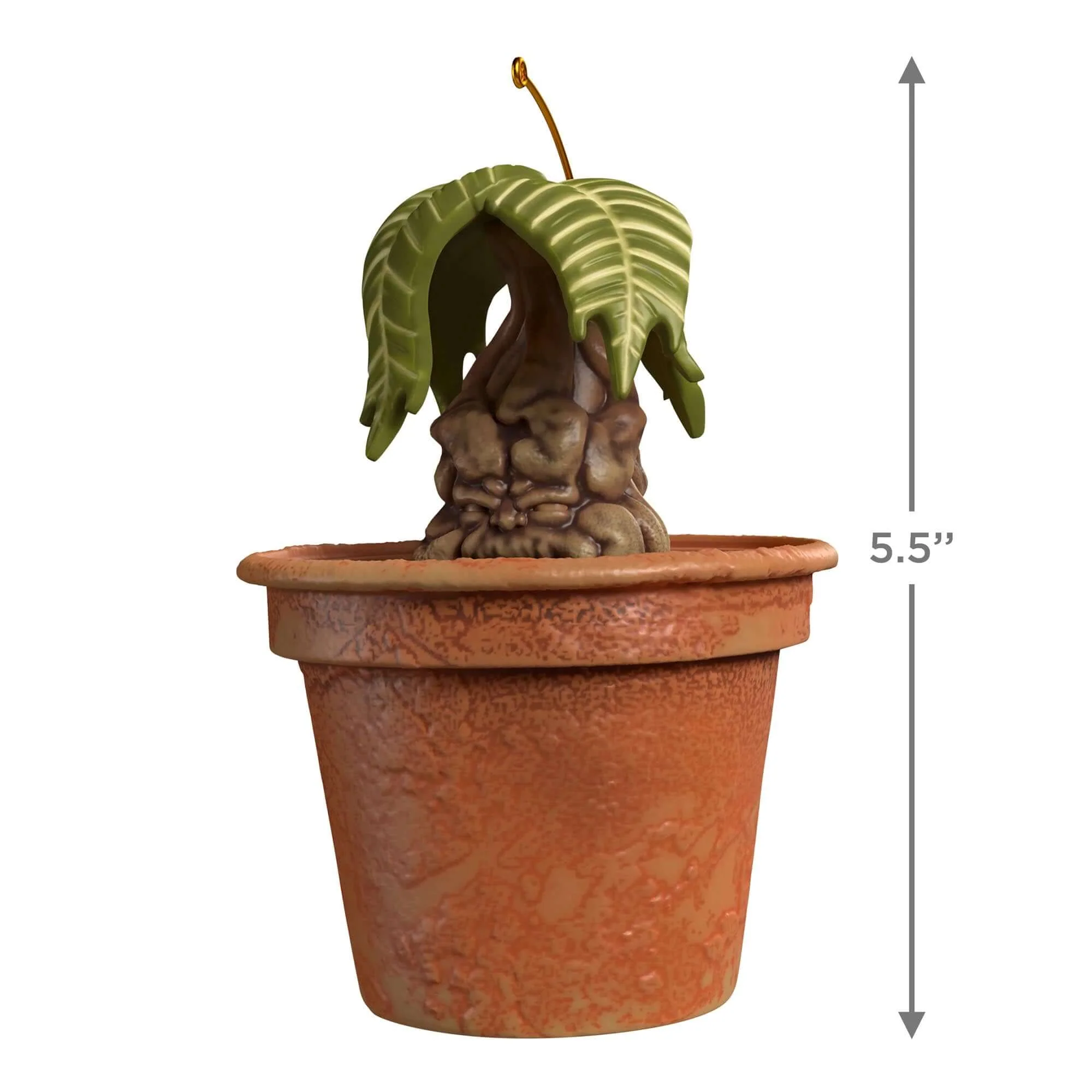Harry Potter™ Mandrake™ With Sound — 2025 Hallmark Keepsake Christmas Ornament - Image 6