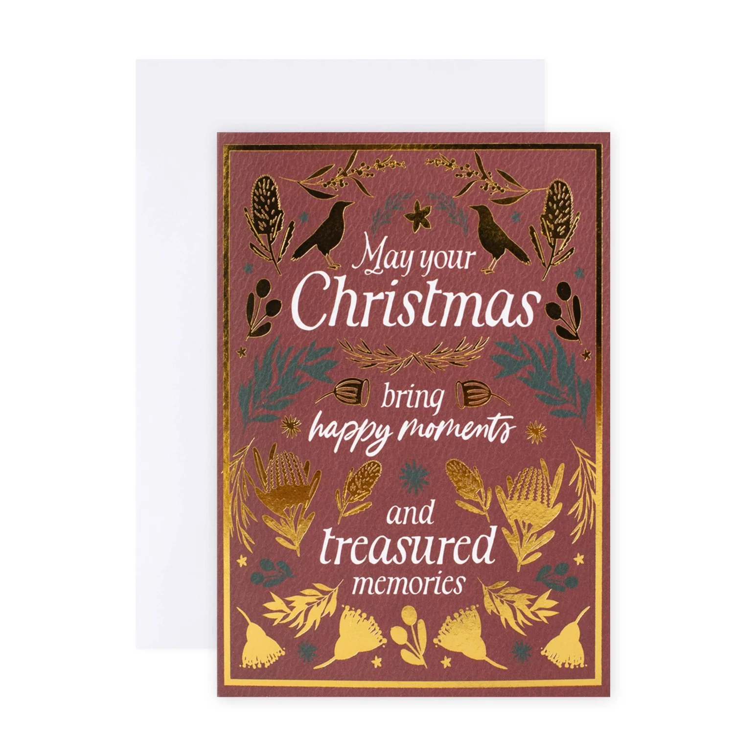 Hallmark x Christie Williams 10 Pack Boxed Charity Christmas Cards - Treasured Memories - Image 2