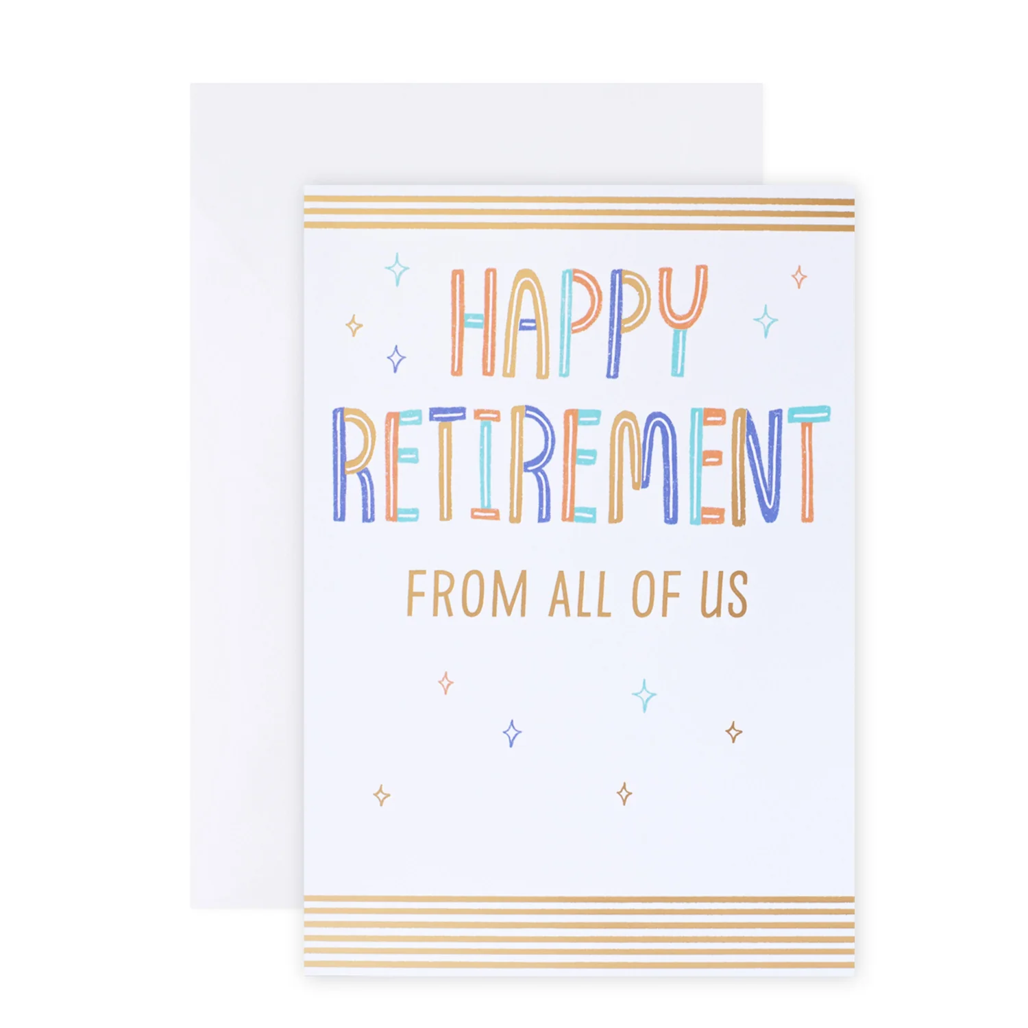 Hallmark Colossal Retirement Greeting Card - From All Of Us - Image 3