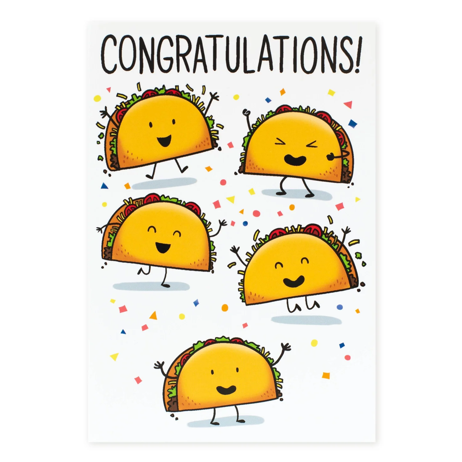 Hallmark Shoebox Congratulations Greeting Card - Taco Celebration