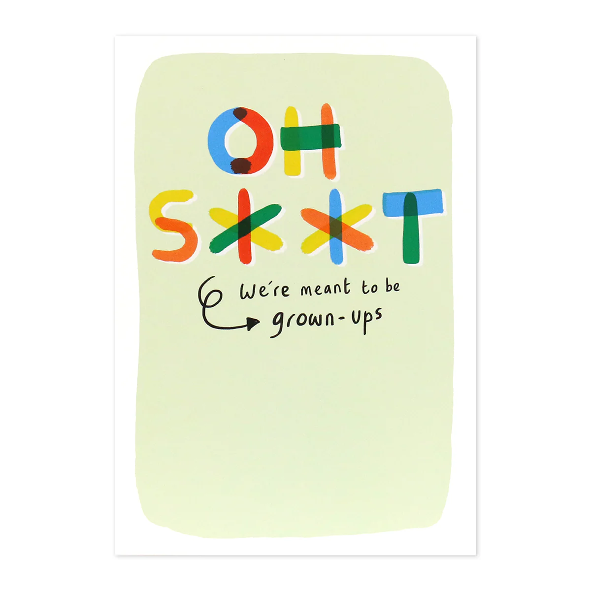 Hallmark Shoebox Birthday Card - Grown Ups
