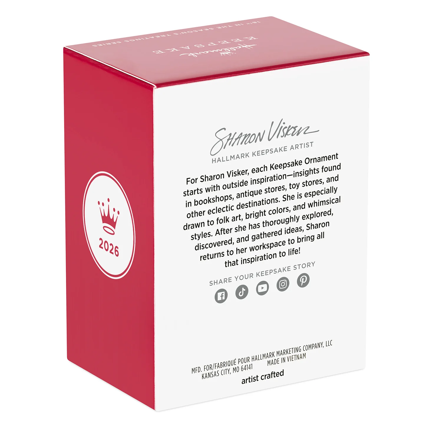 Season's Treatings 2026, 18th in the Series — 2026 Hallmark Keepsake Christmas Ornament - Image 8