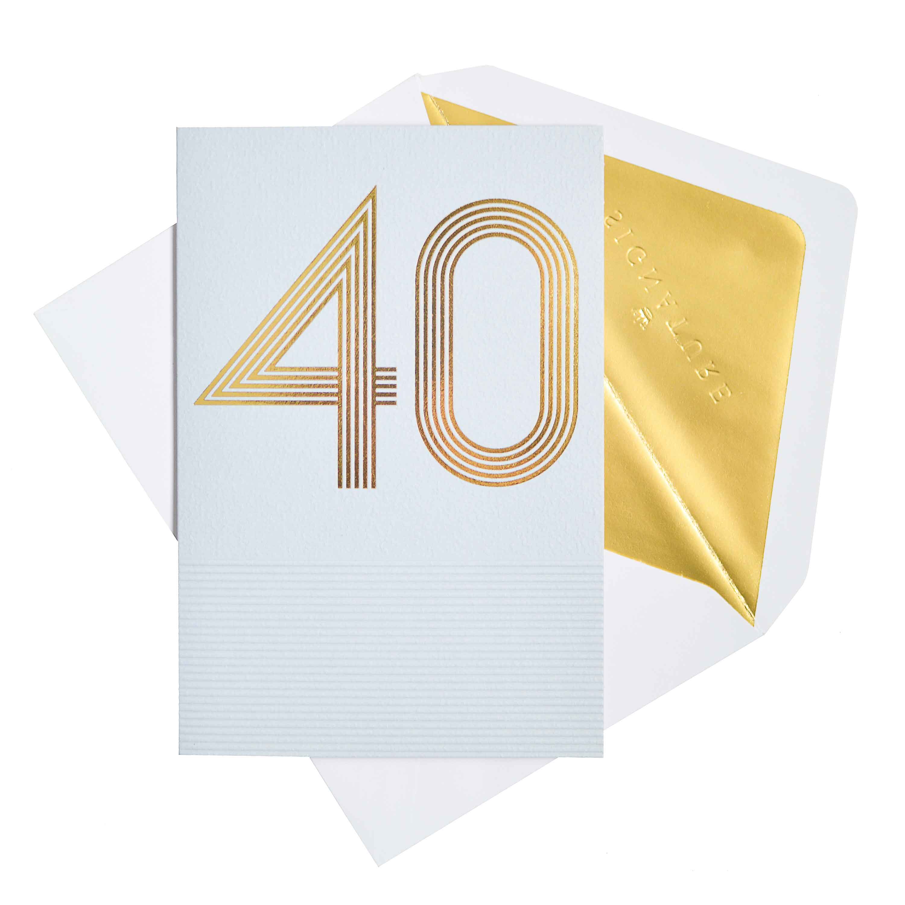 Signature Studio 40th Birthday Card - Four Decades - Image 3