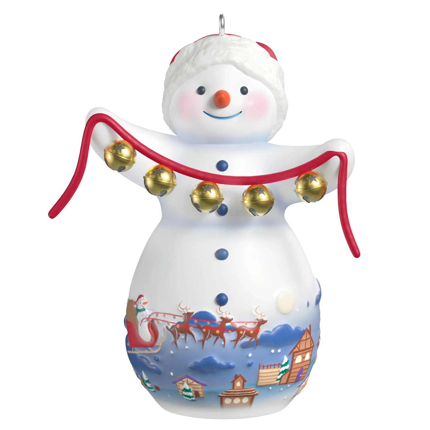 Snowtop Lodge Belle V. Holliday, Porcelain, 22nd in the Series — 2026 Hallmark Keepsake Christmas Ornament