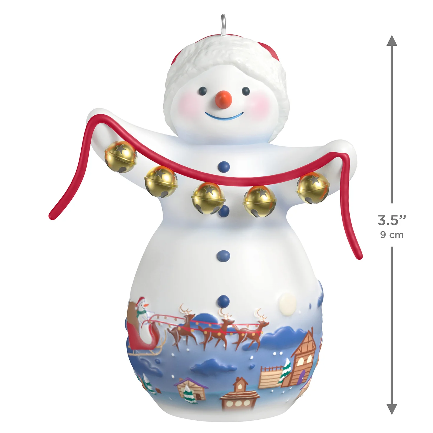 Snowtop Lodge Belle V. Holliday, Porcelain, 22nd in the Series — 2026 Hallmark Keepsake Christmas Ornament - Image 6