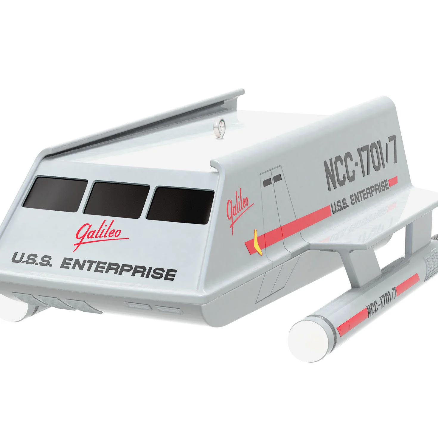 Star Trek™: The Original Series Shuttlecraft Galileo NCC-1701/7 With Sound — 2026 Hallmark Keepsake Christmas Ornament - Image 4
