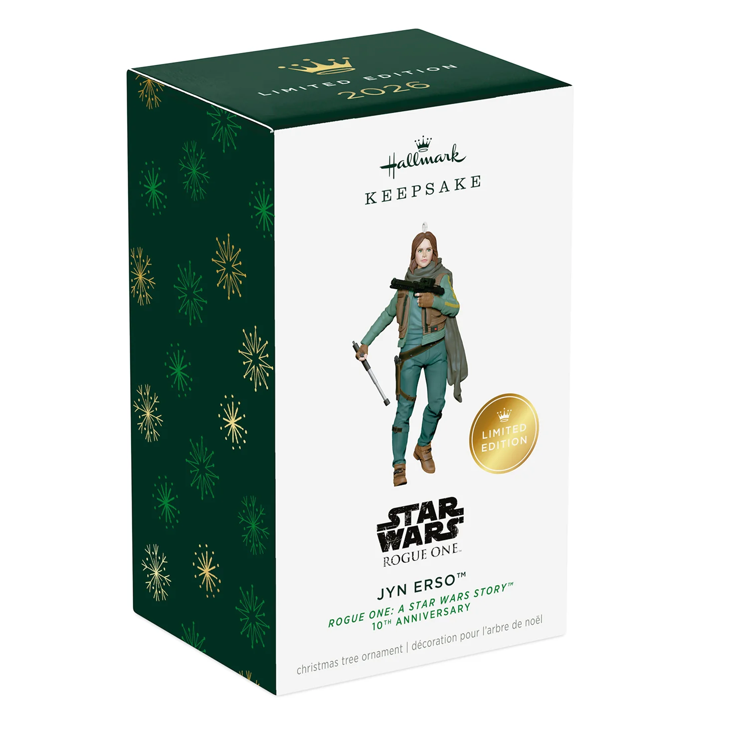 Rogue One: A Star Wars Story™ 10th Anniversary Jyn Erso™ — 2026 Hallmark Keepsake Christmas Ornament - Image 7