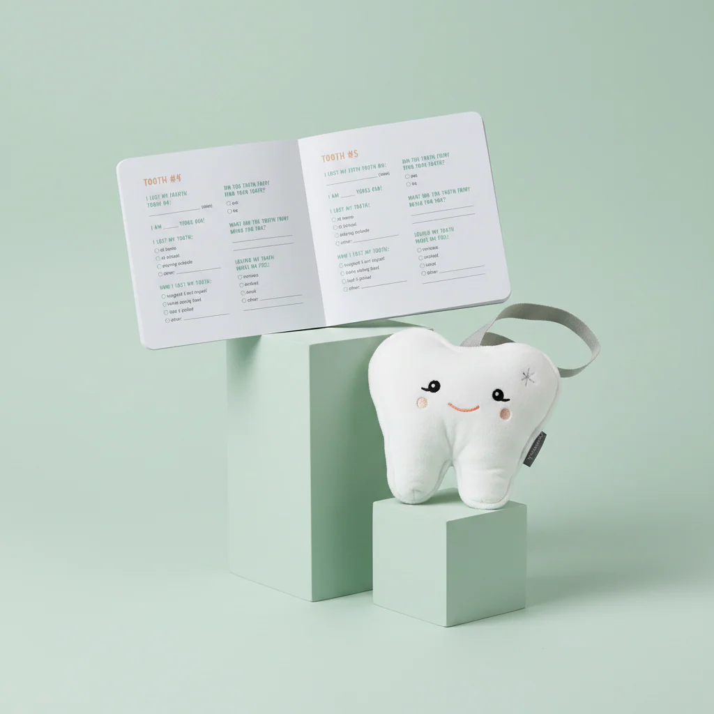 My Lost Tooth Door Hanger With Pocket and Booklet