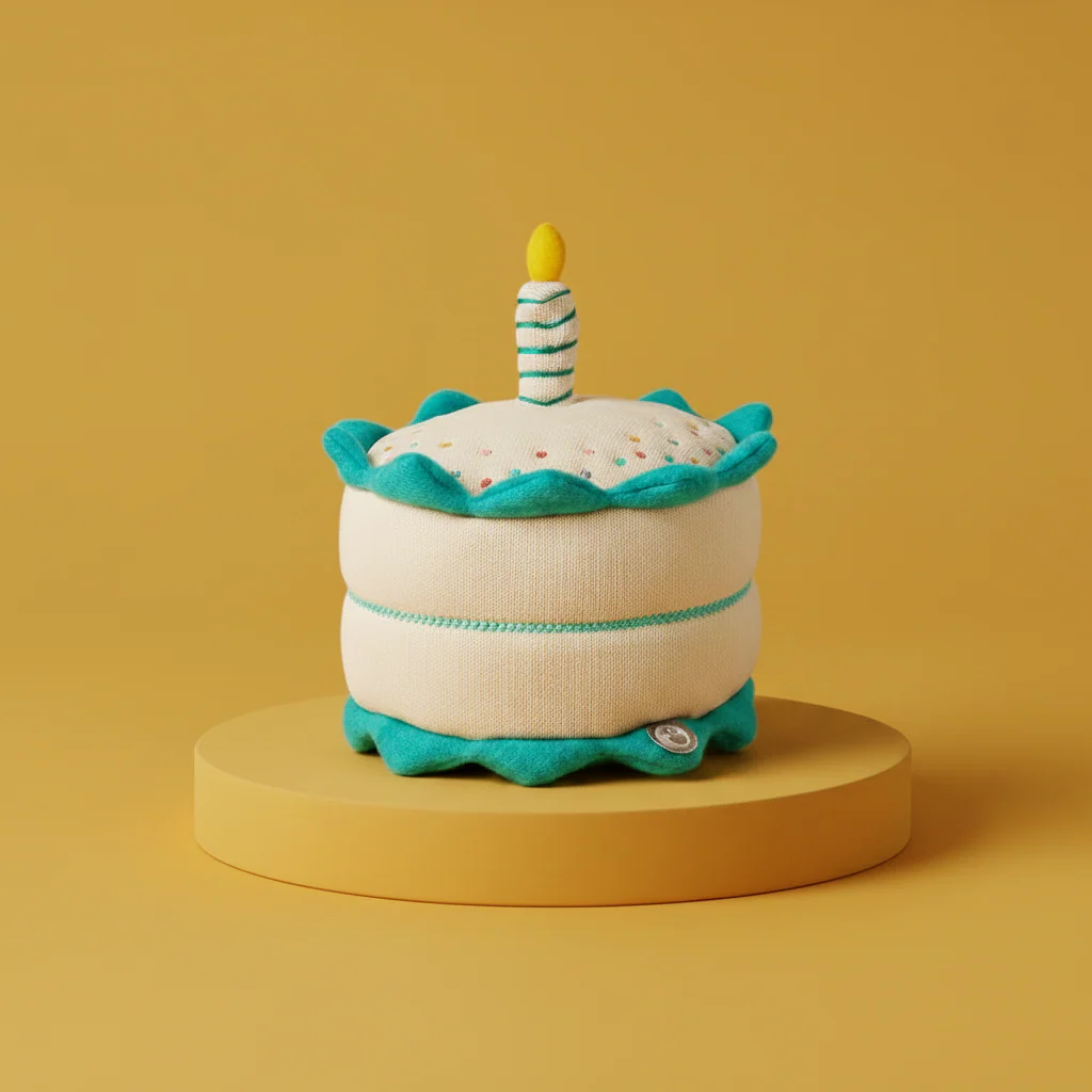 Birthday Cake Musical Plush With Light - Image 4