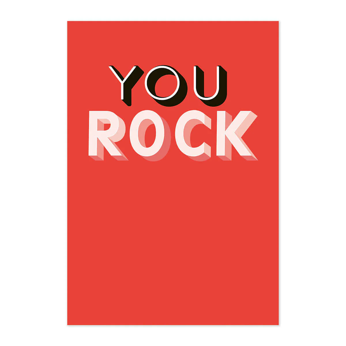 Hallmark Valentine's Day Card - You Rock