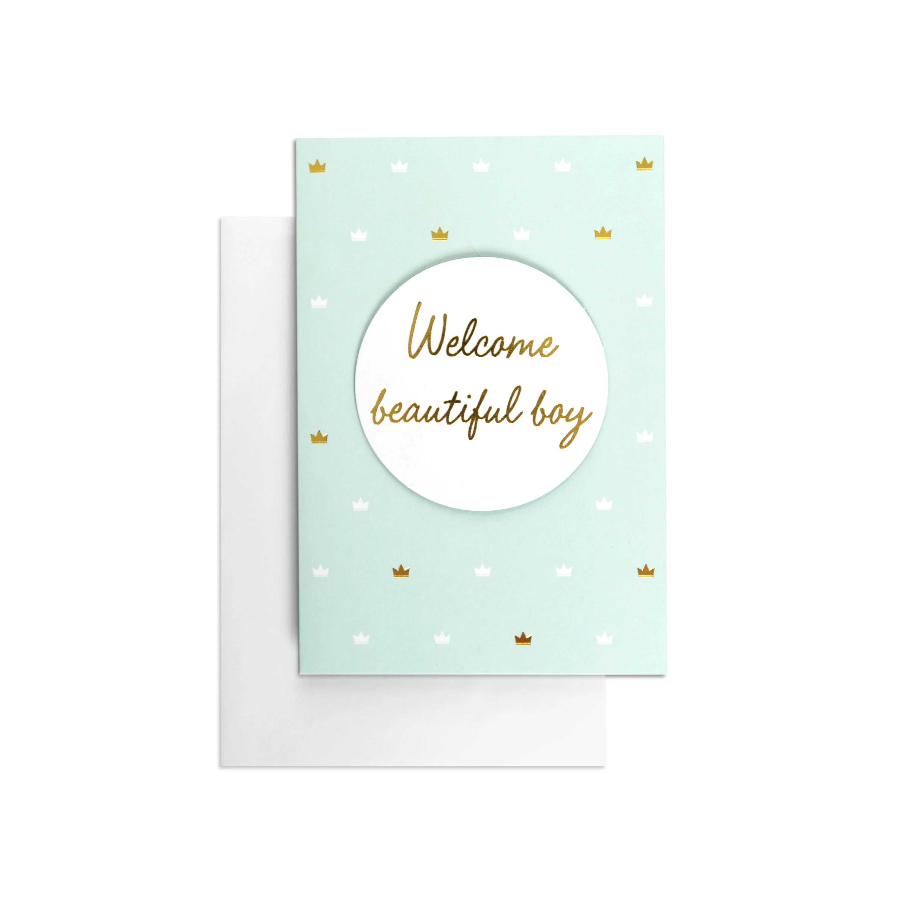 Beautiful Boy Baby Sweet Congratulations Card - Image 3