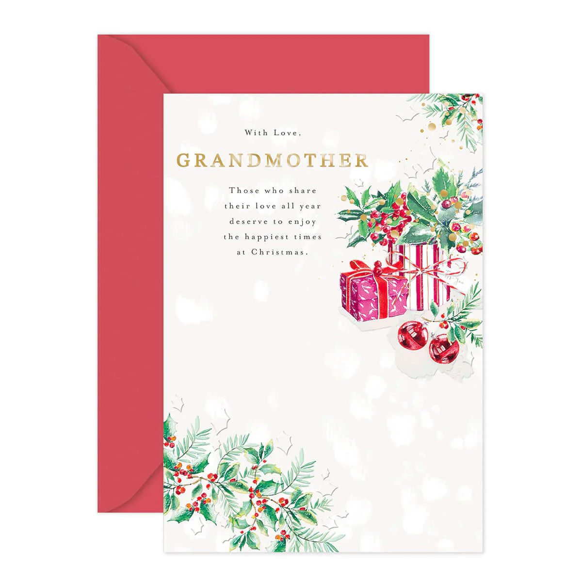 Hallmark Christmas Card - Grandmother - Image 3