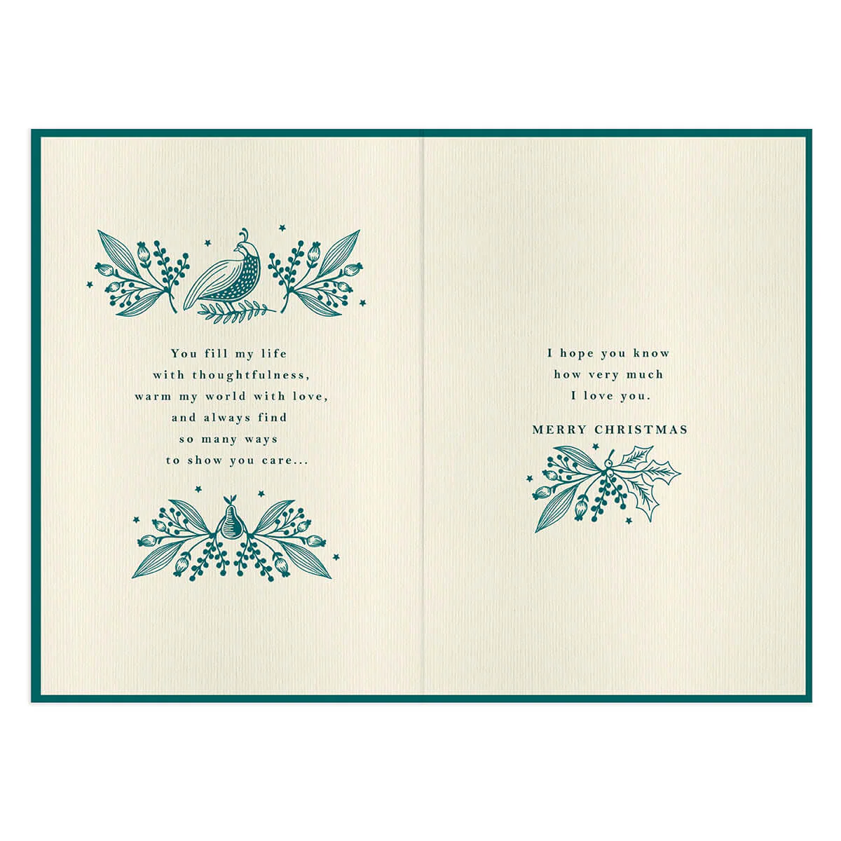 Hallmark Christmas Card - One I Love - Image 2